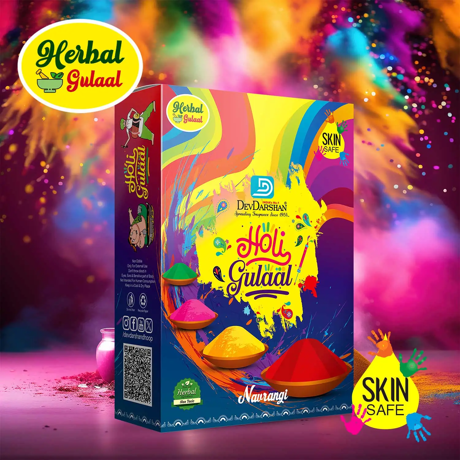 Herbal Holi Gulaal