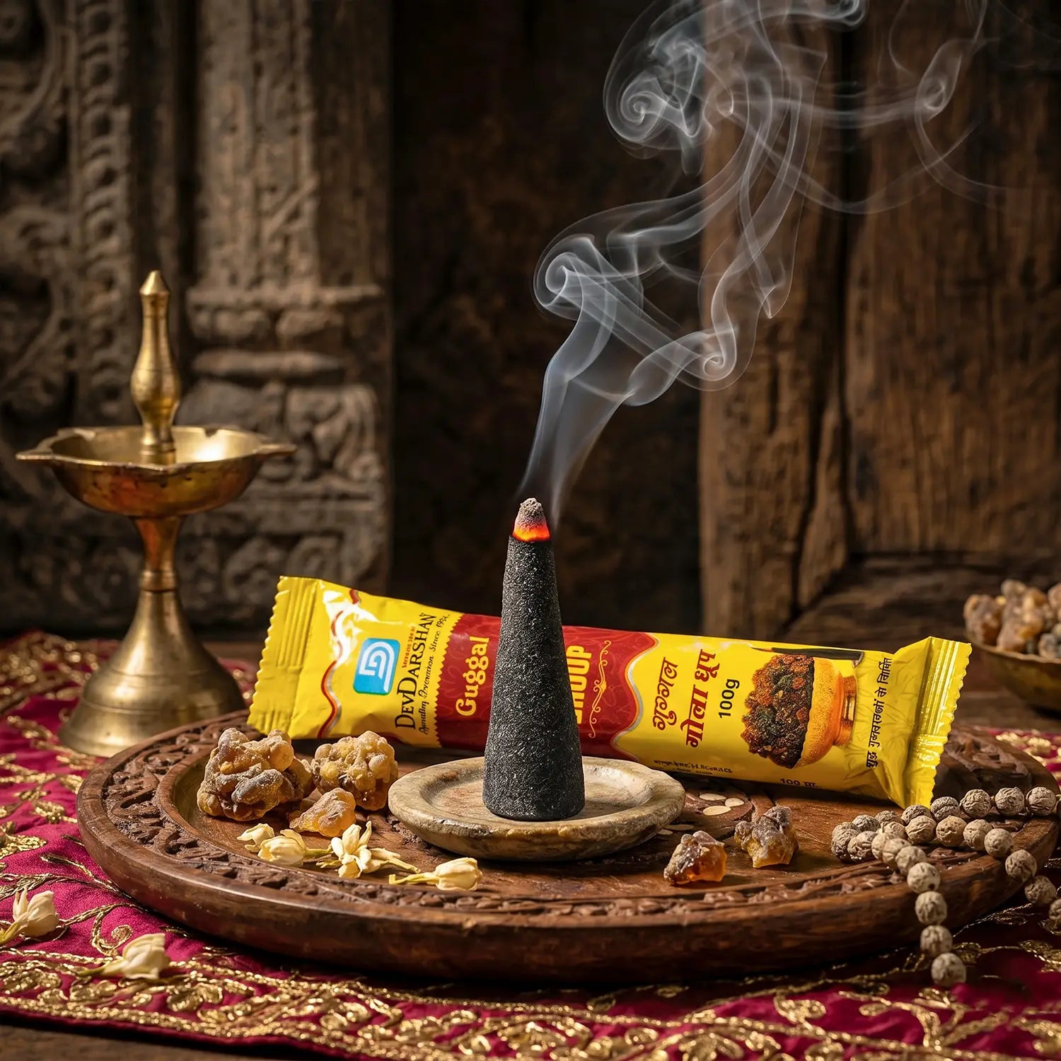 Guggal Gola Wet Dhoop Roll