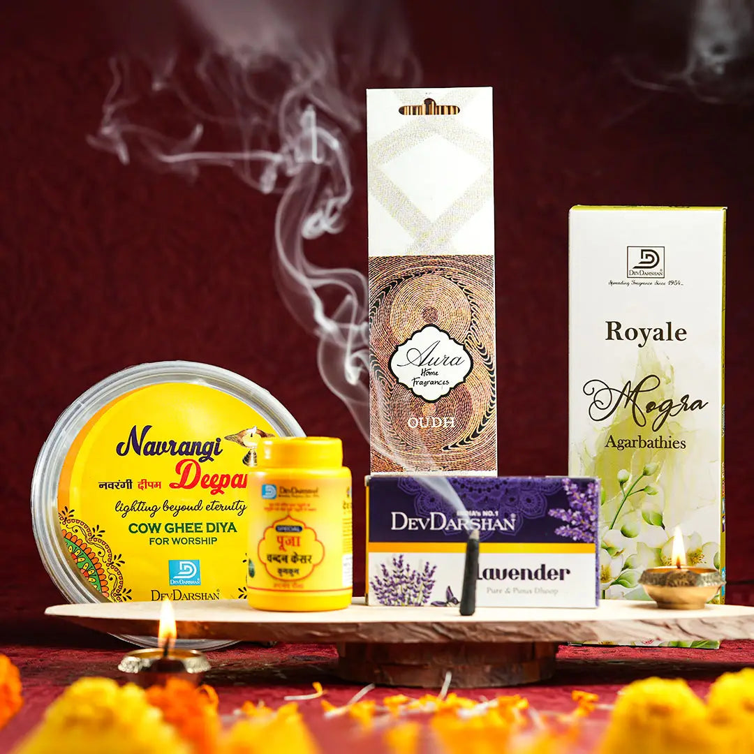 Light and Incense Combo Gift Set
