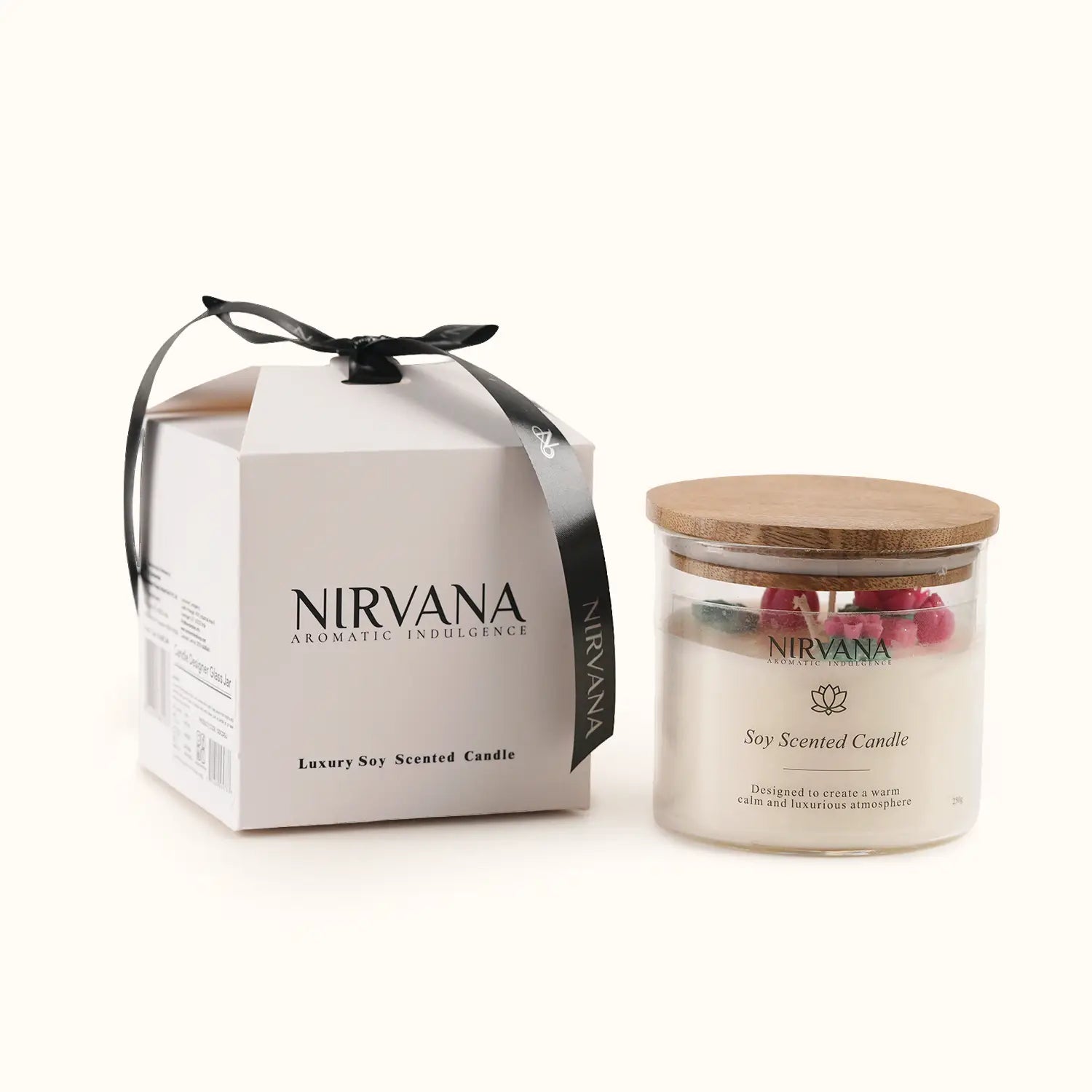 Sacred Lotus Soy Scented Candle (200g)