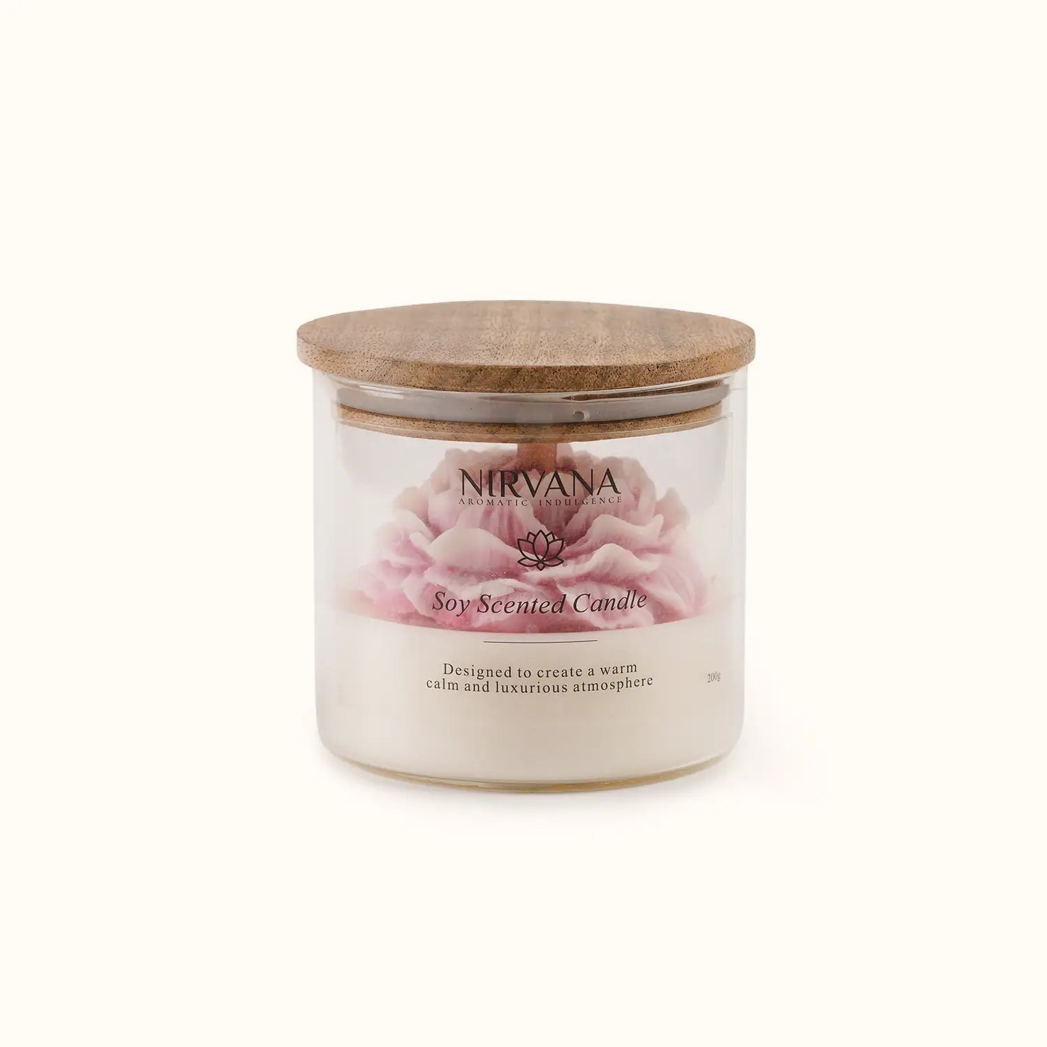 Peony Madamme Soy Scented Candle (200g)