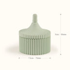 Trinket Jar Scented Candle with Dome Lid (Sage Green)