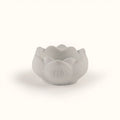 Ceramic Lotus Tealight Candle Holder (Sky Blue)
