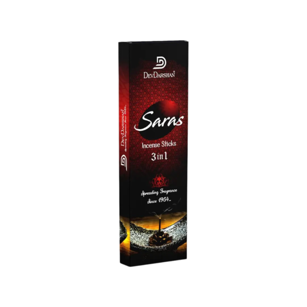 Saras 3 in 1 Incense Sticks (40g)