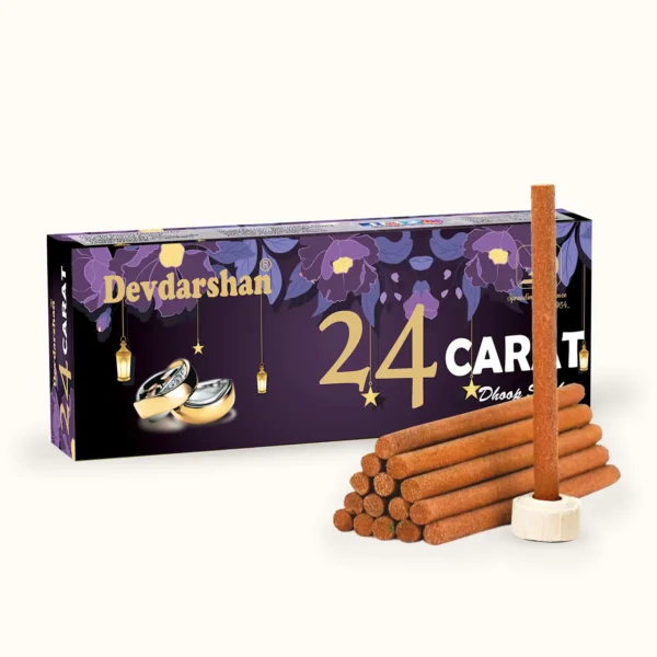 24 Carat Dry Dhoop Sticks (15 Sticks)