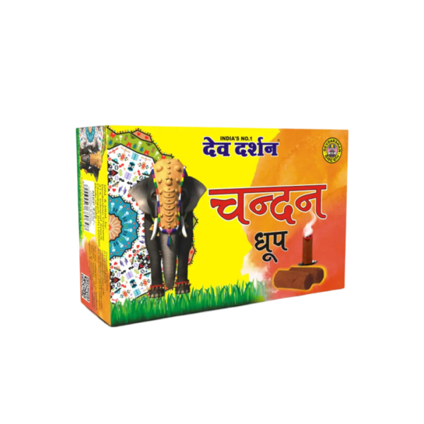 Chandan Stem Dry Dhoop Sticks (16 Sticks)