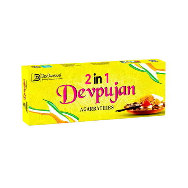 Devpujan 2 in 1 Incense Sticks (25g)