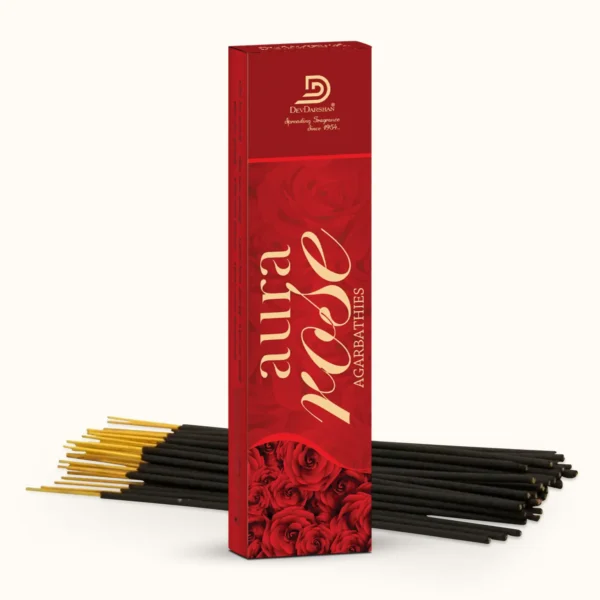 Aura Rose Incense Sticks (100g)