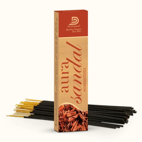 Aura Sandal Incense Sticks (100g)