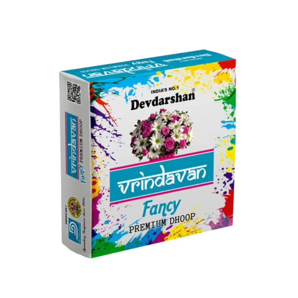 Vrindavan Fancy Premium Wet Dhoop Sticks (20 Sticks)