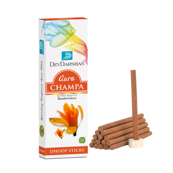 Aura Dry Dhoop Sticks (10 Sticks) Champa