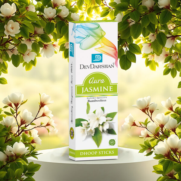 Aura Jasmine Dry Dhoop Sticks (10 Sticks) - Image 3