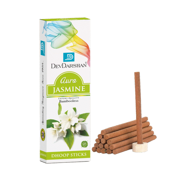 Aura Jasmine Dry Dhoop Sticks (10 Sticks)