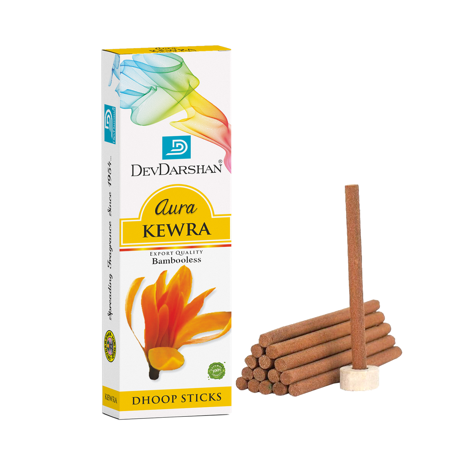 Aura Dry Dhoop Sticks (10 Sticks) Kewra