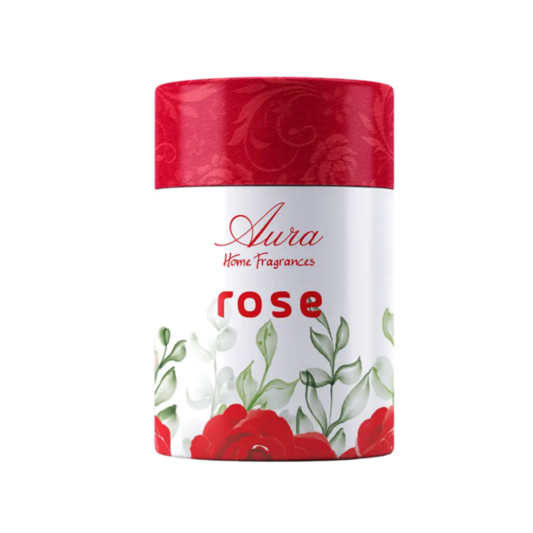 Aura Rose Dhoop Cone Tube Pack (150g)