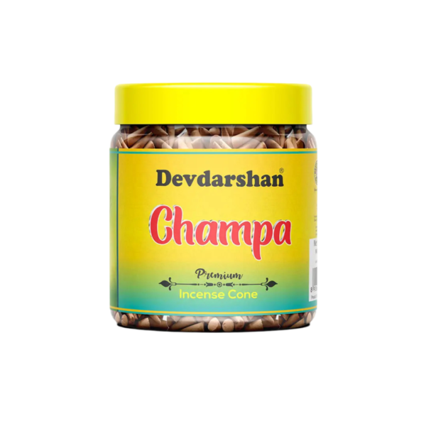 Champa Dhoop Cone Jar (100g)