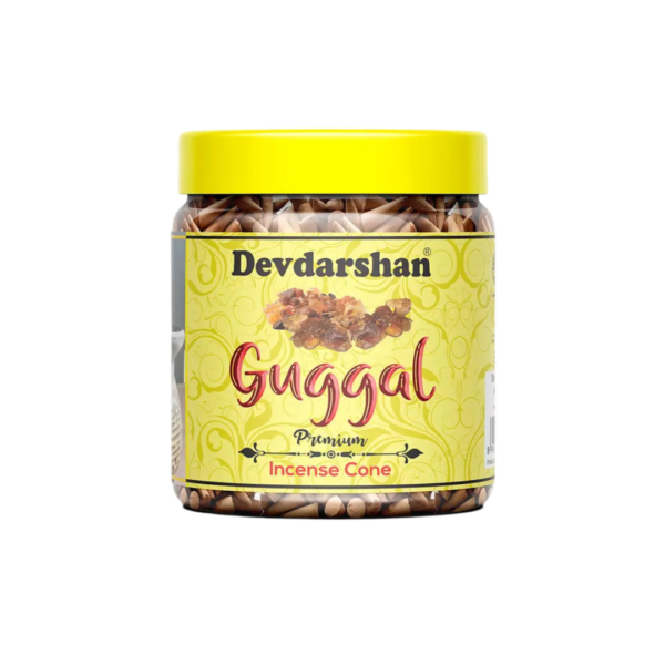 Guggal Dhoop Cone Jar (100g)