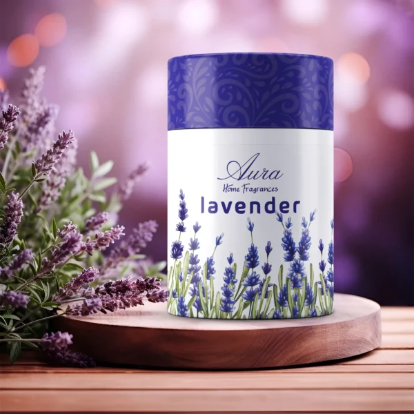 Aura Lavender Dhoop Cone Tube Pack (150g) - Image 3