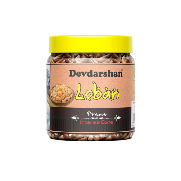 Loban Dhoop Cone Jar (100g)