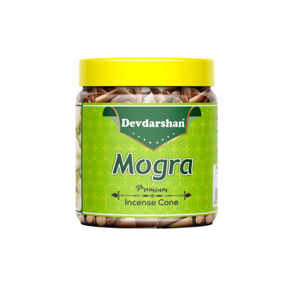 Mogra Dhoop Cone Jar (100g)