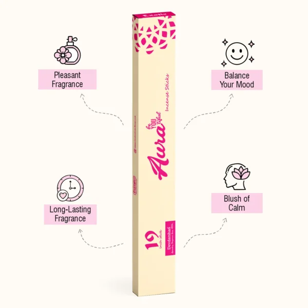 Aura Exotic Long Incense Sticks (10 Sticks) - Image 2