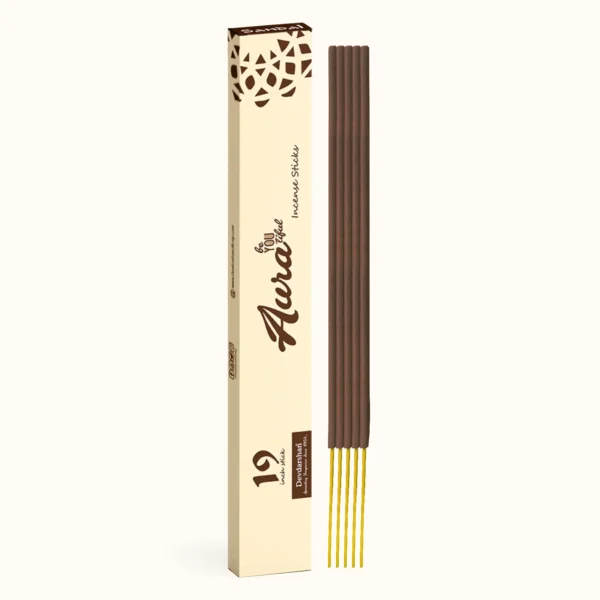 Aura Sandal Long Incense Sticks (10 Sticks)