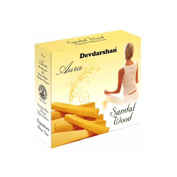 Aura Sandal Wood Dhoop Cones (40g)