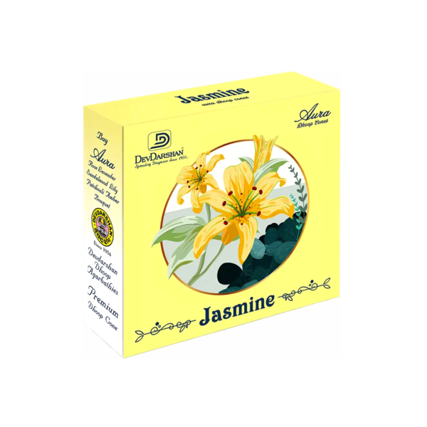 Aura Jasmine Dhoop Cones (40g)