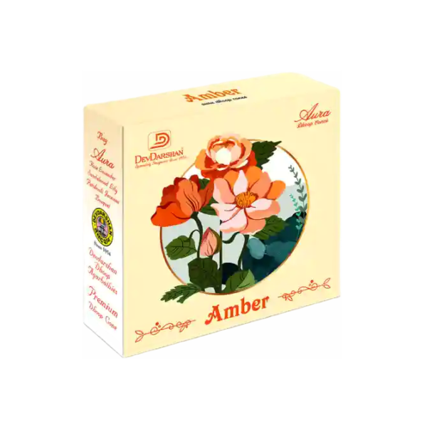 Aura Amber Dhoop Cones (40g)