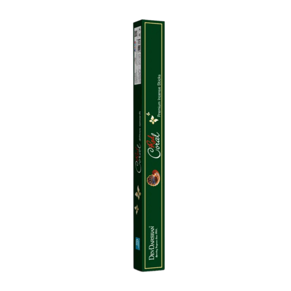 Red Coral Premium Long Incense Sticks (9 Sticks)