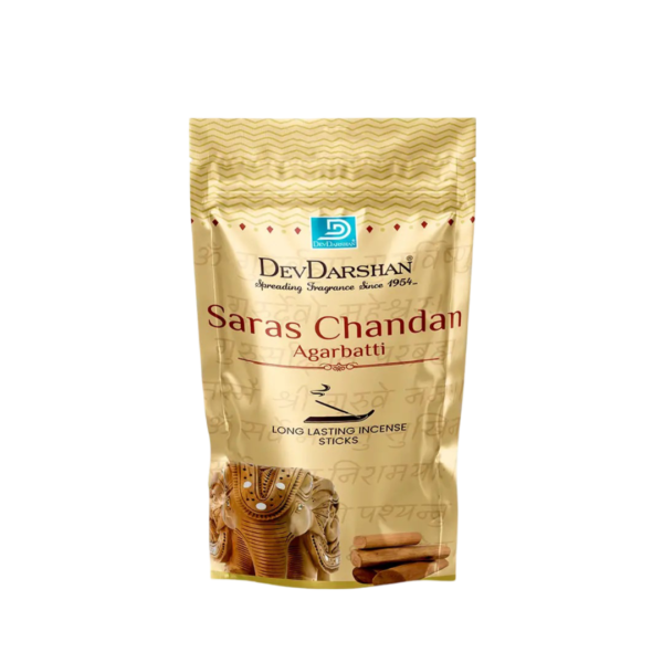 Saras Chandan Incense Sticks Pouch (130g)