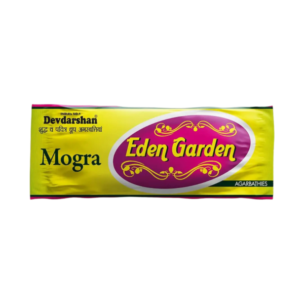 Divine Eden Garden Mogra Incense Sticks Pouch (18g)