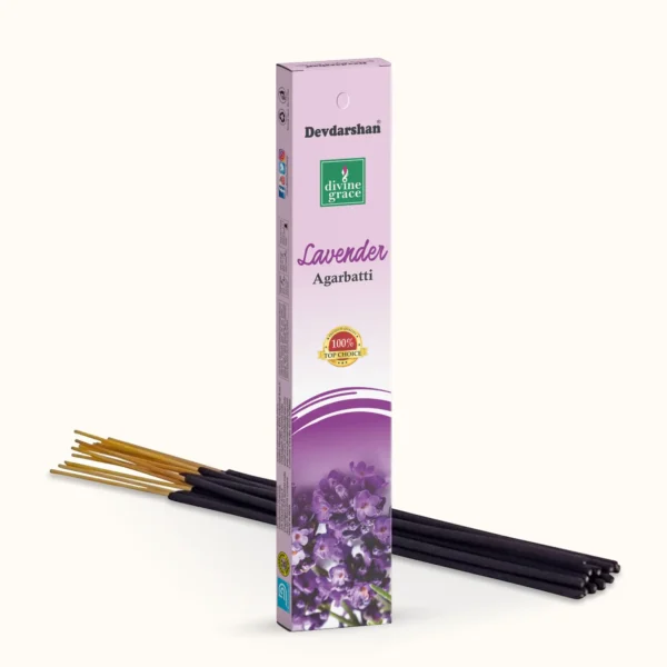Lavender Divine Grace Incense Sticks (15g)