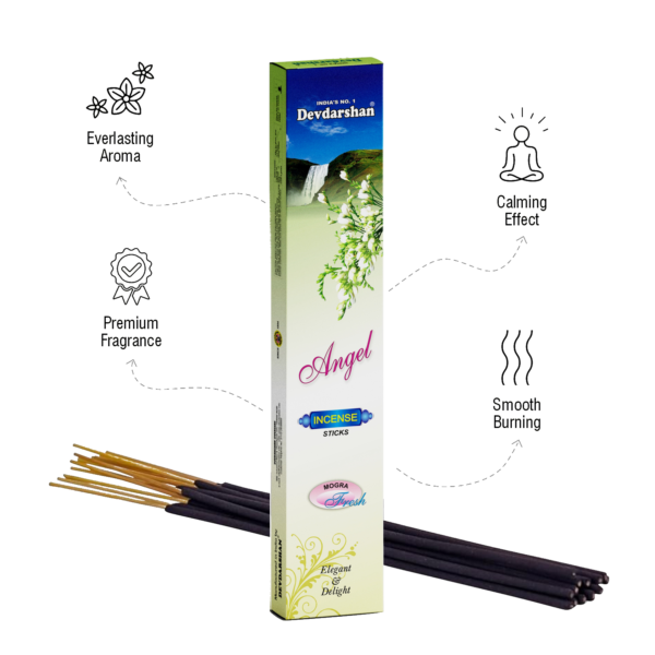 Mogra Angel Incense Sticks (20g) - Image 2