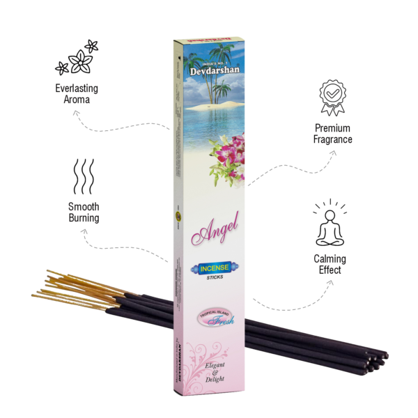 Tropical Island Angel Incense Sticks (20g) - Image 2