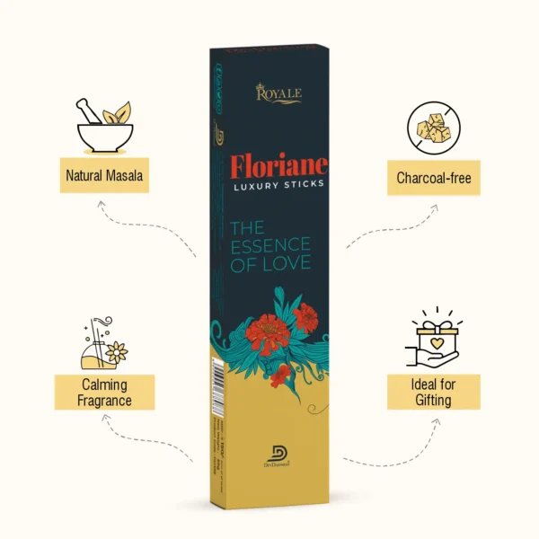 Floriane Royale Luxury Incense Sticks (50g) - Image 2
