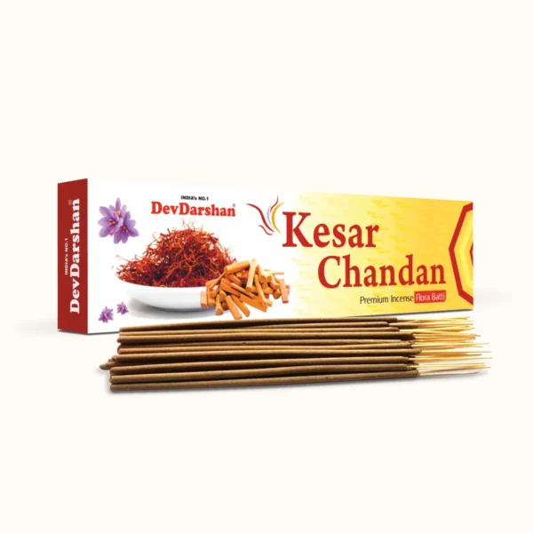 Kesar Chandan Flora Incense Sticks (50g)