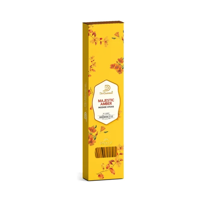 Majestic-Amber-Bambooless-Luxury-Incense-Sticks-1-DevDarshan