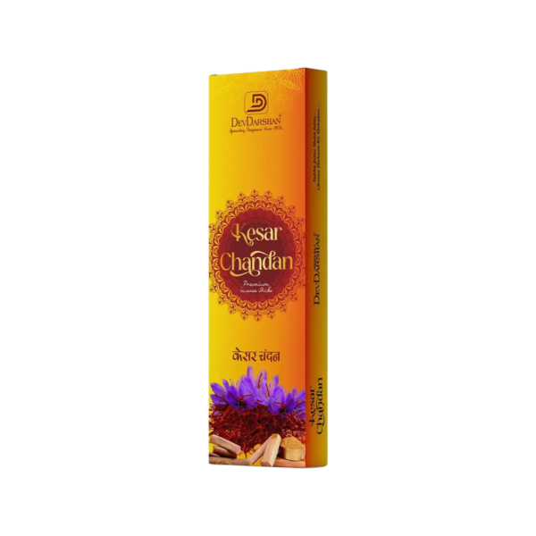 Kesar Chandan Premium Incense Sticks (100g) - Image 4