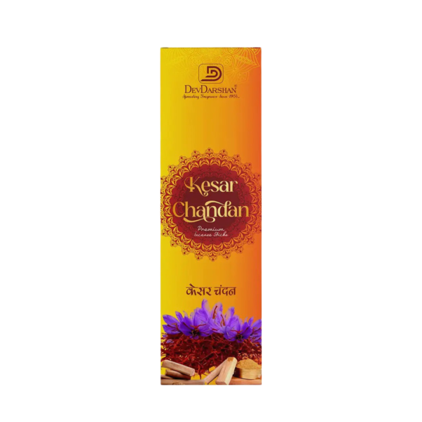 Kesar Chandan Premium Incense Sticks (100g) - Image 3