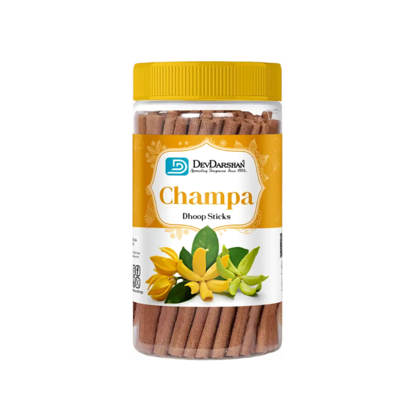 Champa Dry Dhoop Sticks Jar (85g)