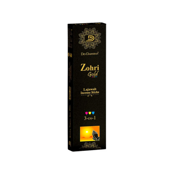 Zohri Gold 3 in 1 Incense Sticks