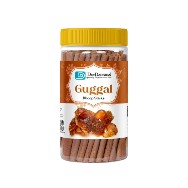 Guggal Dry Dhoop Sticks Jar (85g)