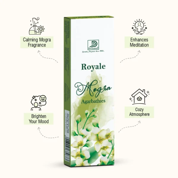 Royale Mogra Incense Sticks - Image 2