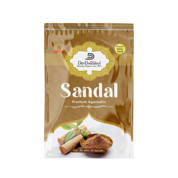 Sandal Premium Incense Sticks Pouch (400g)